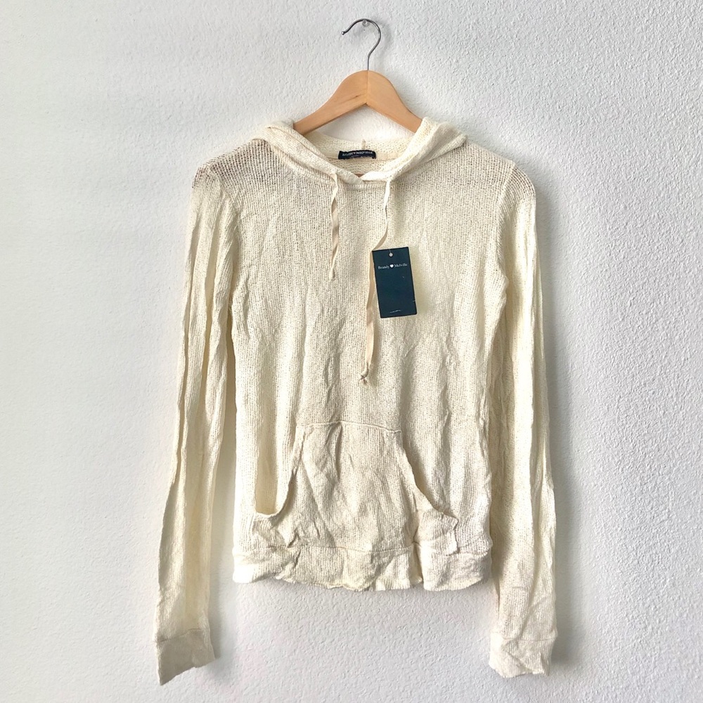✨NWT✨Brandy Melville Knitted Hoodie